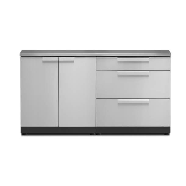 ThorKitchen 32" Stainless Steel Free Standing Modular Kitchen Package